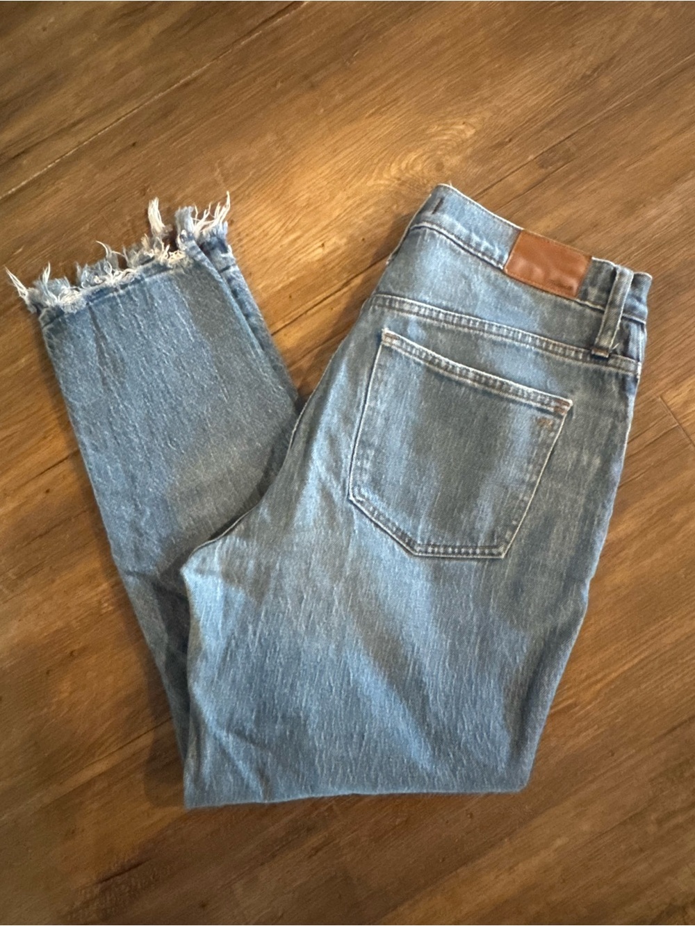 Madewell High Rise Slim BoyJean Crop Sz 28